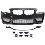 11-16 F10 4Dr M5 Style Front Bumper Bodykit with Mesh - PP Polypropylene