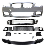 11-16 BMW F10 M-Performance Front Bumper Fog Cover-PP