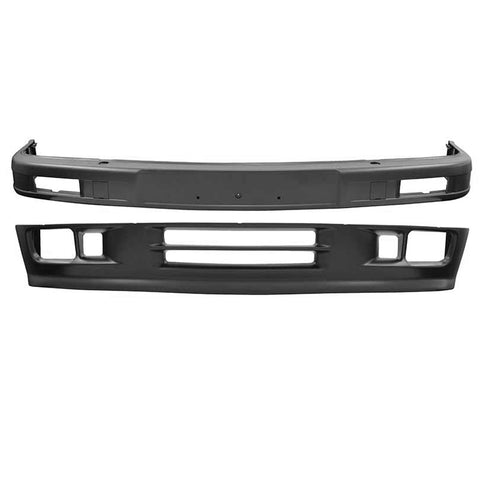 84-92 BMW E30 M Tech Style Front Bumper Cover Conversion Unpainted