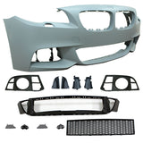 11-16 F10 5 Series Conversion Front Bumper M-Tech M-Sport LCI Style - PP