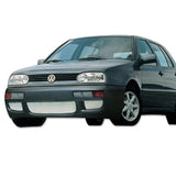 93-99 VW Golf 3 MK3 GTI Style Front Bumper Cover Unpainted Steel Mesh