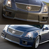08-13 Cadillac CTS V-Style Front Bumper with Grille Chrome