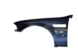 98-01 BMW E46 4D M3 Style Metal Fenders + Chrome Side Vent