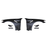 17-19 BMW 5 Series G30 G31 Metal Fenders W/ Black Side Marker