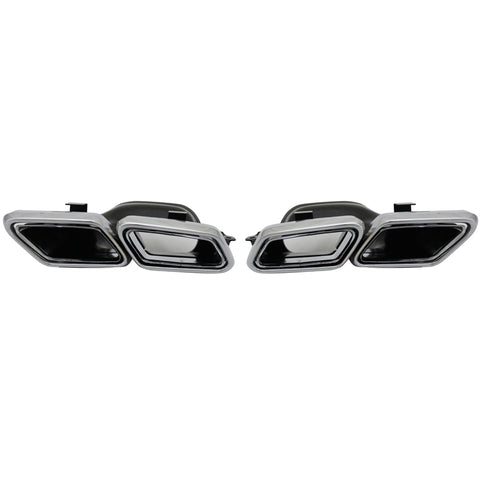 15-18 Benz W205 C63 AMG Style Muffler Tips