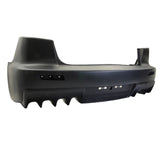 08-15 Mitsubishi Lancer EVO Rear Bumper Conversion Cover Single Outlet - PP