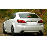 06-13 Lexus IS250 IS350 Rear Bumper Conversion IS-F ISF NO PDC Hole