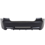 06-11 BMW E90 E91 3-Series M3 Style Rear Bumper with Diffuser Single Outlet