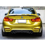 13-18 BMW F32 4 Series M4 Style Rear Bumper Conversion