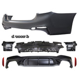 17-18 BMW G30 Sedan M5 Style Rear Bumper Bodykit Conversion with Diffuser - PP