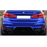 17-18 BMW G30 Sedan M5 Style Rear Bumper Bodykit Conversion with Diffuser - PP