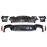 17-18 BMW G30 Sedan M5 Style Rear Bumper Bodykit Conversion with Diffuser - PP