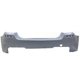 11-16 F10 528i M-P Style Rear Bumper Cover Twin Muffler Single Outlet
