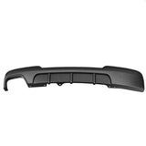 11-16 F10 528i M-P Style Rear Bumper Cover Twin Muffler Single Outlet