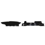 11-16 F10 528i M-P Style Rear Bumper Cover Twin Muffler Single Outlet