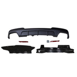 11-16 F10 M-Performance Rear Bumper Cover Twin Muffler Dual Outlet - PP