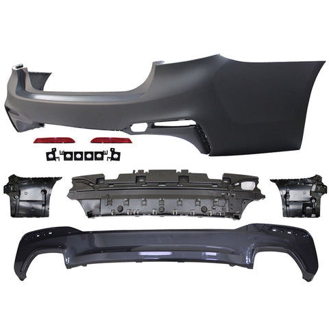 17-18 BMW G30 5 Series M-Tech Rear Bumper - PP