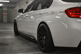 12-17 BMW F30 M-Tech Msport Side Skirt Extensions Performance Style