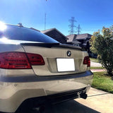 07-13 BMW E92 Coupe 2-Door M4 Style Carbon Fiber (CF) Trunk Spoiler