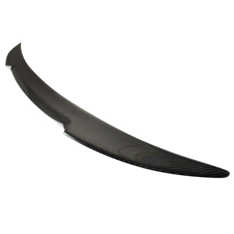 07-13 BMW E92 Coupe 2-Door M4 Style Carbon Fiber (CF) Trunk Spoiler