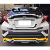 17-18 Toyota CHR C-HR IK Style Unpainted Rear Trunk Spoiler Wing - ABS