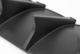 15-22 Dodge Challenger Rear Bumper Diffuser Lip & V4 Shark Fin - Matte Black