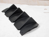 15-22 Dodge Challenger IK Style Rear Diffuser+ IK V1 Shark Fin - Matte Black PP