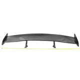 56" Inch GT Style Racing Race Drag Trunk Spoiler Wing - 3D Carbon Fiber CF