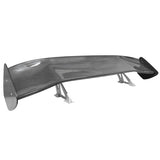 Universal Fit 56" Inch GT Style Racing Trunk Spoiler Wing - 3D Carbon Fiber