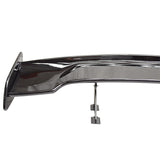 57 Inch GT Style Adjustable ABS Glossy Black Rear Trunk Spoiler