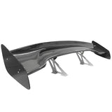 57" 3-D GT JDM Deck Trunk Spoiler Wing Real Carbon Fiber