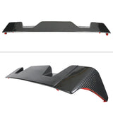 13-18 Dodge Ram 1500 All Cab & Bed Size IK Roof Spoiler Carbon Fiber Print- ABS