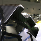 15-20 Ford F150 All Cab & Bed Size Carbon Fiber Print IK Roof Spoiler ABS