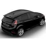 12-18 Ford Fiesta Hatchback ST Style Roof Spoiler Matte Black ABS Plastics