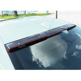 18-19 Honda Accord IK Style Roof Spoiler - Gloss Black & Red Lip ABS