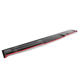 18-19 Honda Accord IK Style Roof Spoiler - Gloss Black & Red Lip ABS