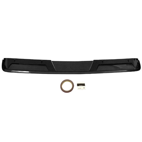 21-22 Hyundai Elantra 4Dr Rear Window Roof Spoiler - Carbon Fiber Print ABS
