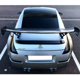 03-08 Nissan 350Z Coupe Rear Roof Spoiler Matte Black - PP