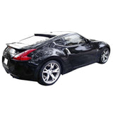 09-20 Nissan 370Z Coupe Rear Window Visor Roof Spoiler - Carbon Fiber Print