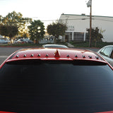 Universal Black Vortex Generator Shark Fin Spoiler Diffuser Jet PP 10Pcs