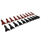 Universal Black Vortex Generator Shark Fin Spoiler Diffuser Jet PP 10Pcs