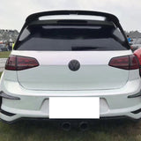 15-18 Volkswagen Golf 7 GTI MK Style Rear Roof Spoiler Wing Lip - ABS Matte Black