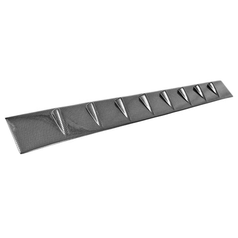 11-20 Dodge Charger IK Style Shark Fin Roof Spoiler Wing - Carbon Fiber Print