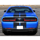 08-20 Dodge Challenger IK Style Shark Fin Roof Vane Spoiler Wing - Matte Black