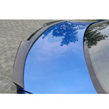 14-17 BMW F22 M4 Style Trunk Spoiler Lip Wing - CF