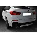 14-18 BMW F26 X4 P Style Trunk Spoiler Wing Carbon Fiber Look - ABS