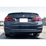12-18 BMW F30 3 Series Sedan F80 M3 A Style Trunk Spoiler - Carbon Fiber