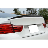 14-17 BMW 4-Series F32 P Style Trunk Spoiler Lip Wing - CF