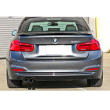 12-19 BMW F30 Sedan F80 M3 P Style Trunk Spoiler Carbon Fiber Look - ABS