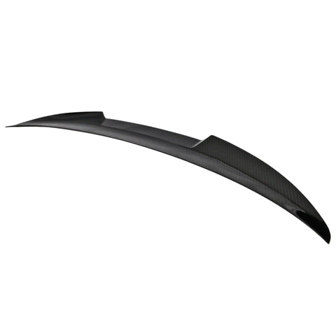 15-20 BMW F82 Coupe M4 Style Trunk Spoiler Wing Carbon Fiber Look - ABS